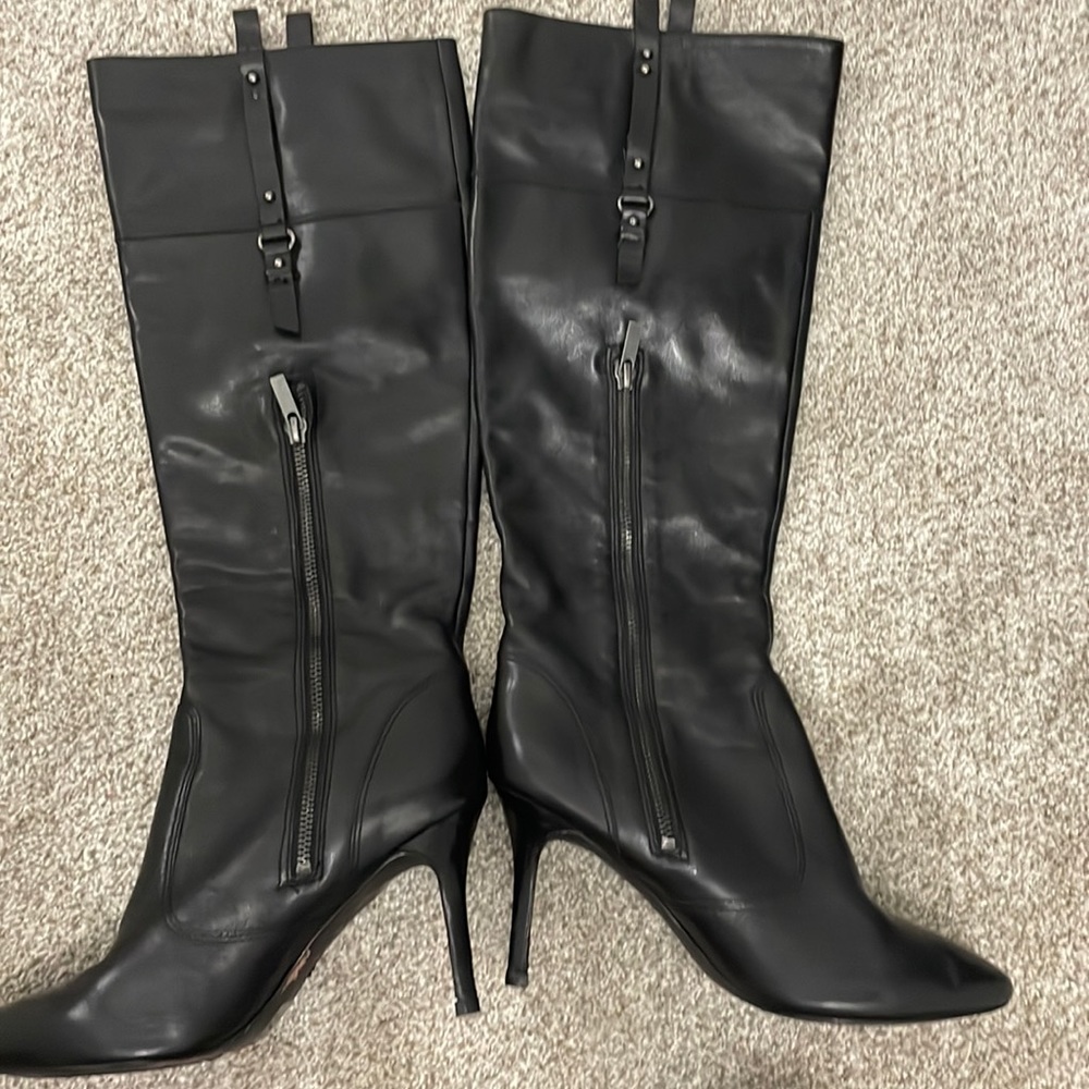 DKNY leather boots